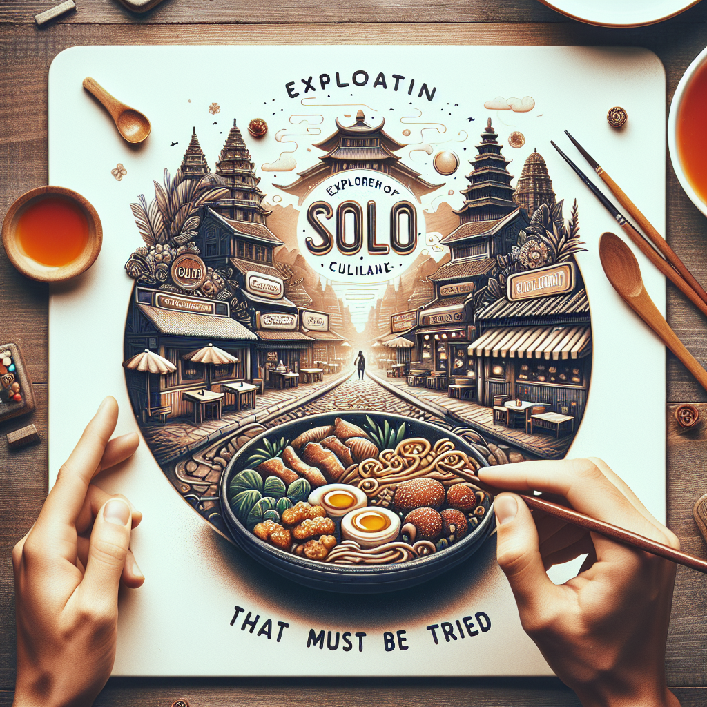Eksplorasi Kuliner Solo: Destinasi Makanan Enak yang Wajib Dicoba