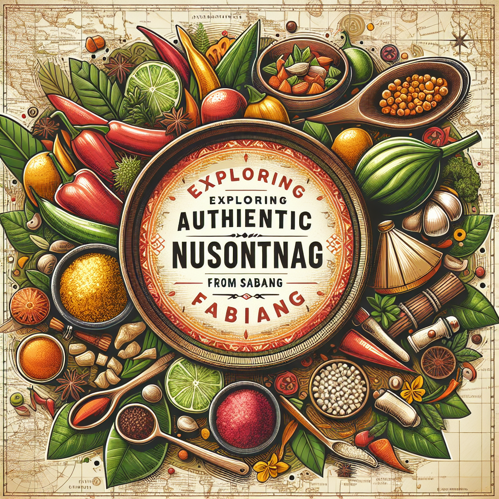 Kuliner Tradisional Nusantara: Menjelajah Rasa Autentik dari Sabang sampai