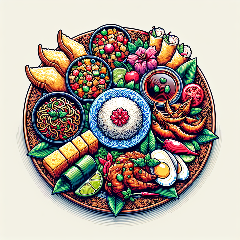 Teknik Plating Makanan Indonesia yang Memukau untuk Menggugah Selera